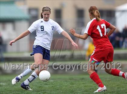 Thumbnail 3 in Columbine vs. Denver East (CHSAA Girls State Soccer Tournament) photogallery.