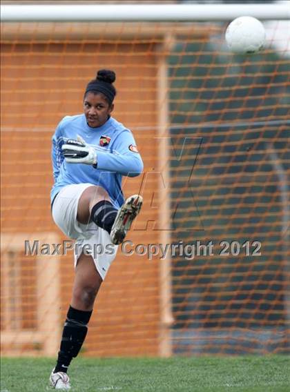 Thumbnail 1 in Columbine vs. Denver East (CHSAA Girls State Soccer Tournament) photogallery.