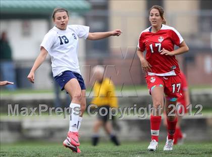 Thumbnail 2 in Columbine vs. Denver East (CHSAA Girls State Soccer Tournament) photogallery.