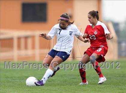 Thumbnail 1 in Columbine vs. Denver East (CHSAA Girls State Soccer Tournament) photogallery.