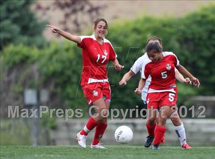 Thumbnail 3 in Columbine vs. Denver East (CHSAA Girls State Soccer Tournament) photogallery.