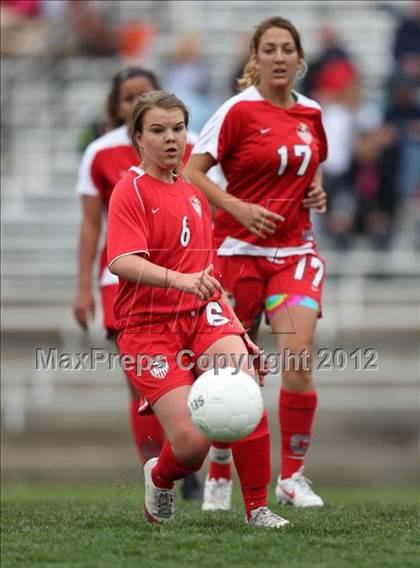 Thumbnail 3 in Columbine vs. Denver East (CHSAA Girls State Soccer Tournament) photogallery.