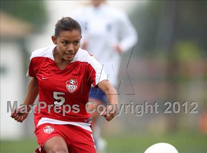 Thumbnail 1 in Columbine vs. Denver East (CHSAA Girls State Soccer Tournament) photogallery.