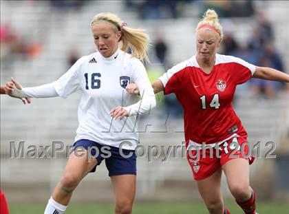 Thumbnail 2 in Columbine vs. Denver East (CHSAA Girls State Soccer Tournament) photogallery.