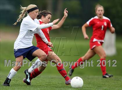 Thumbnail 2 in Columbine vs. Denver East (CHSAA Girls State Soccer Tournament) photogallery.