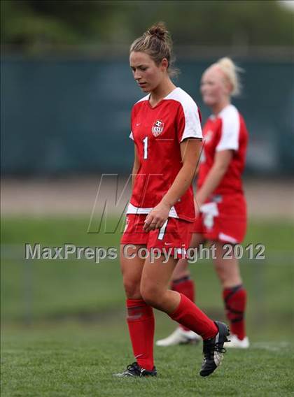 Thumbnail 1 in Columbine vs. Denver East (CHSAA Girls State Soccer Tournament) photogallery.