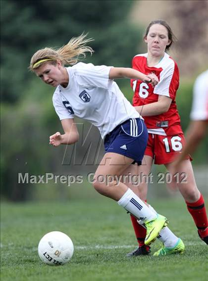 Thumbnail 3 in Columbine vs. Denver East (CHSAA Girls State Soccer Tournament) photogallery.
