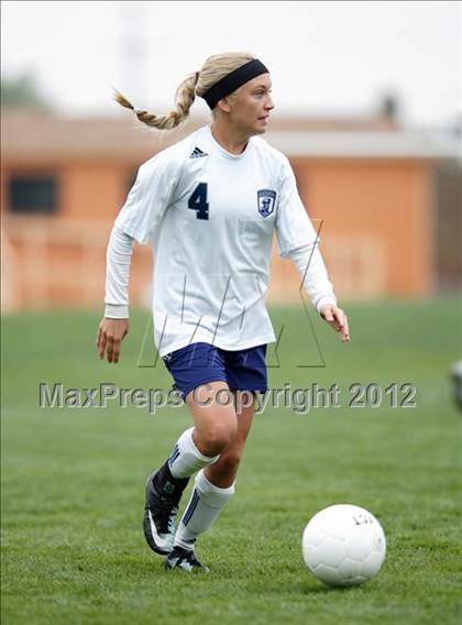 Thumbnail 2 in Columbine vs. Denver East (CHSAA Girls State Soccer Tournament) photogallery.