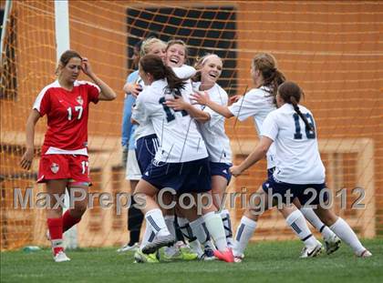 Thumbnail 3 in Columbine vs. Denver East (CHSAA Girls State Soccer Tournament) photogallery.