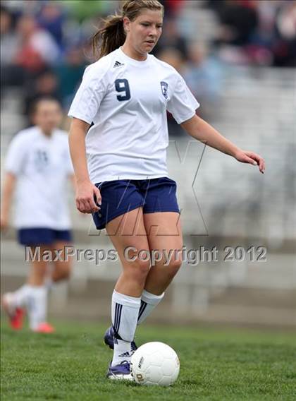 Thumbnail 3 in Columbine vs. Denver East (CHSAA Girls State Soccer Tournament) photogallery.