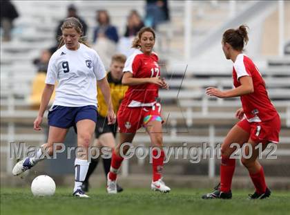 Thumbnail 3 in Columbine vs. Denver East (CHSAA Girls State Soccer Tournament) photogallery.