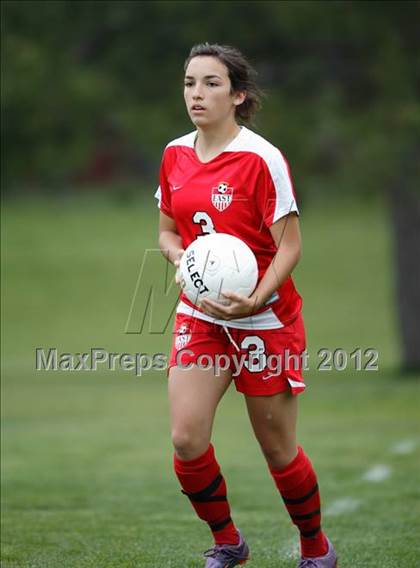 Thumbnail 1 in Columbine vs. Denver East (CHSAA Girls State Soccer Tournament) photogallery.