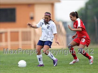 Thumbnail 3 in Columbine vs. Denver East (CHSAA Girls State Soccer Tournament) photogallery.