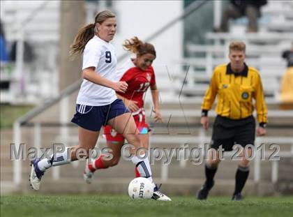 Thumbnail 2 in Columbine vs. Denver East (CHSAA Girls State Soccer Tournament) photogallery.