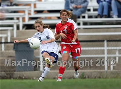 Thumbnail 2 in Columbine vs. Denver East (CHSAA Girls State Soccer Tournament) photogallery.