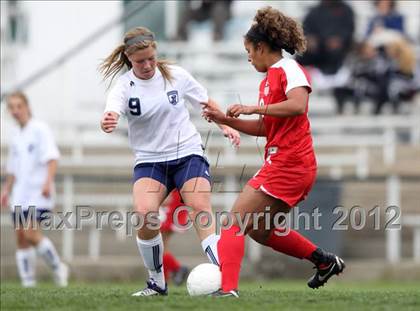 Thumbnail 2 in Columbine vs. Denver East (CHSAA Girls State Soccer Tournament) photogallery.