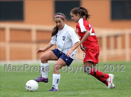 Thumbnail 2 in Columbine vs. Denver East (CHSAA Girls State Soccer Tournament) photogallery.