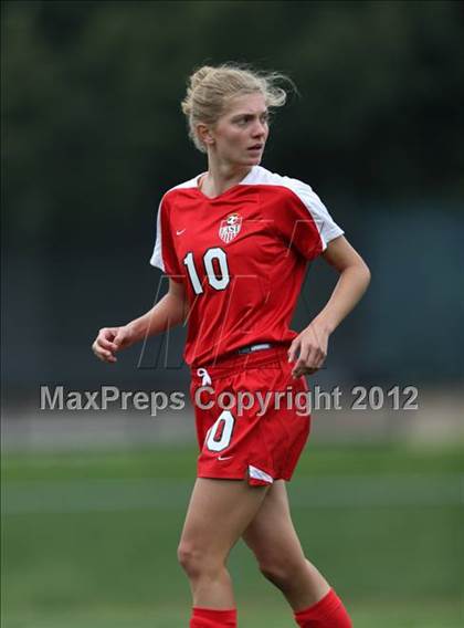 Thumbnail 2 in Columbine vs. Denver East (CHSAA Girls State Soccer Tournament) photogallery.
