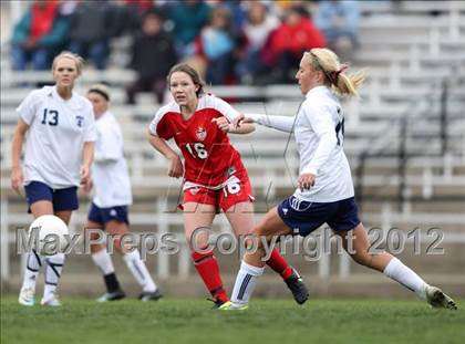 Thumbnail 2 in Columbine vs. Denver East (CHSAA Girls State Soccer Tournament) photogallery.