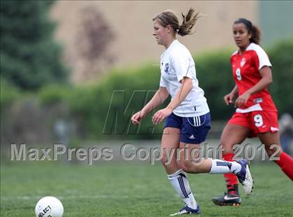 Thumbnail 3 in Columbine vs. Denver East (CHSAA Girls State Soccer Tournament) photogallery.