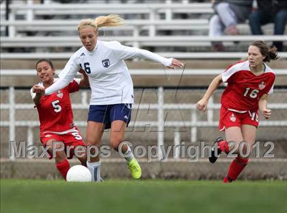 Thumbnail 3 in Columbine vs. Denver East (CHSAA Girls State Soccer Tournament) photogallery.