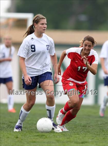 Thumbnail 3 in Columbine vs. Denver East (CHSAA Girls State Soccer Tournament) photogallery.