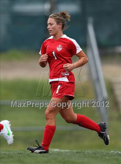 Thumbnail 2 in Columbine vs. Denver East (CHSAA Girls State Soccer Tournament) photogallery.