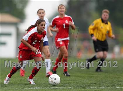 Thumbnail 2 in Columbine vs. Denver East (CHSAA Girls State Soccer Tournament) photogallery.