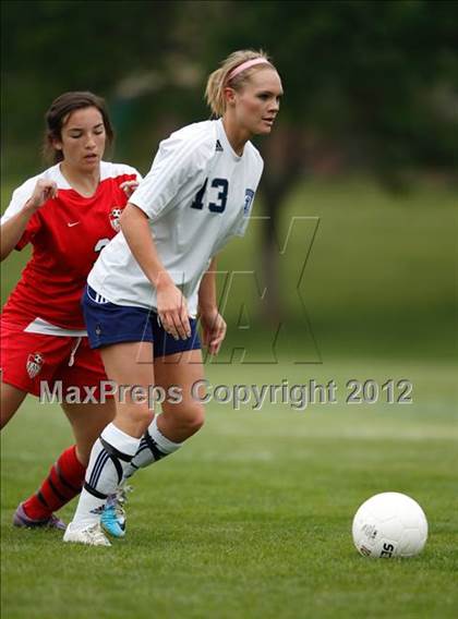 Thumbnail 3 in Columbine vs. Denver East (CHSAA Girls State Soccer Tournament) photogallery.