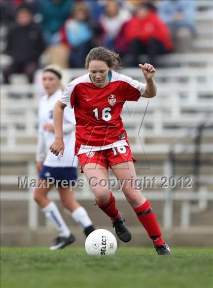 Thumbnail 3 in Columbine vs. Denver East (CHSAA Girls State Soccer Tournament) photogallery.
