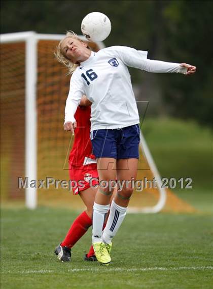 Thumbnail 1 in Columbine vs. Denver East (CHSAA Girls State Soccer Tournament) photogallery.