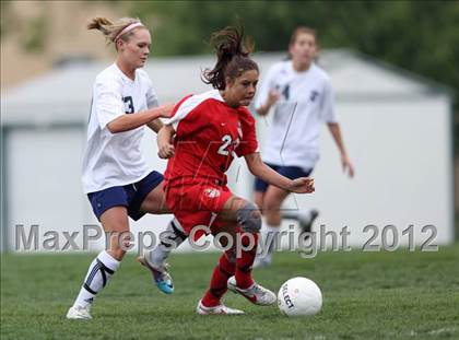 Thumbnail 3 in Columbine vs. Denver East (CHSAA Girls State Soccer Tournament) photogallery.