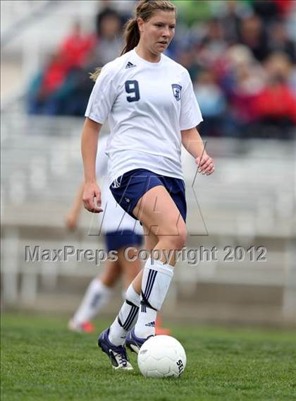 Thumbnail 2 in Columbine vs. Denver East (CHSAA Girls State Soccer Tournament) photogallery.
