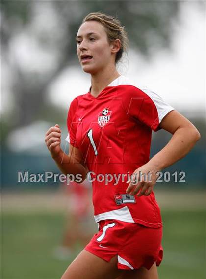 Thumbnail 1 in Columbine vs. Denver East (CHSAA Girls State Soccer Tournament) photogallery.