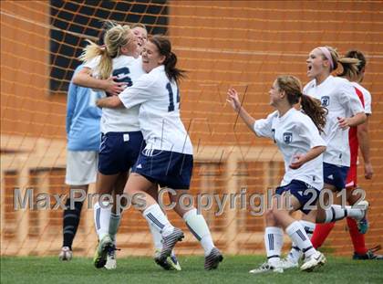Thumbnail 3 in Columbine vs. Denver East (CHSAA Girls State Soccer Tournament) photogallery.