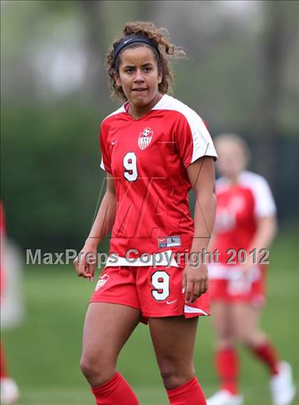 Thumbnail 2 in Columbine vs. Denver East (CHSAA Girls State Soccer Tournament) photogallery.
