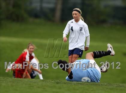 Thumbnail 1 in Columbine vs. Denver East (CHSAA Girls State Soccer Tournament) photogallery.