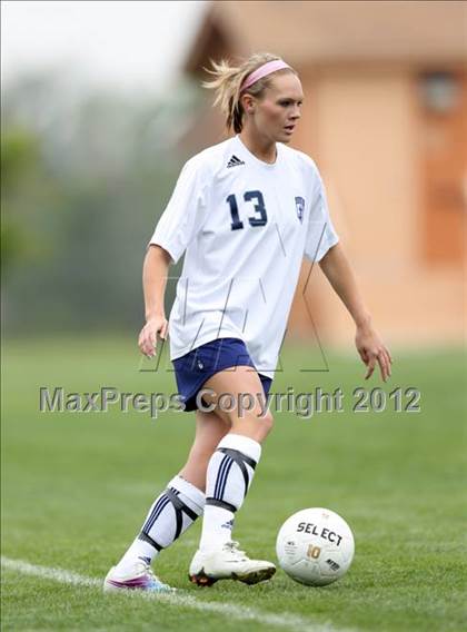 Thumbnail 2 in Columbine vs. Denver East (CHSAA Girls State Soccer Tournament) photogallery.