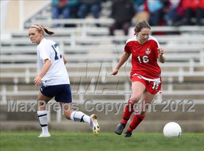 Thumbnail 1 in Columbine vs. Denver East (CHSAA Girls State Soccer Tournament) photogallery.