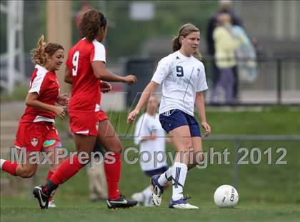Thumbnail 3 in Columbine vs. Denver East (CHSAA Girls State Soccer Tournament) photogallery.