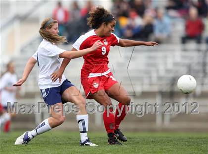 Thumbnail 3 in Columbine vs. Denver East (CHSAA Girls State Soccer Tournament) photogallery.