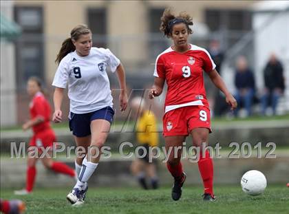 Thumbnail 1 in Columbine vs. Denver East (CHSAA Girls State Soccer Tournament) photogallery.