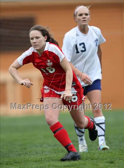 Thumbnail 3 in Columbine vs. Denver East (CHSAA Girls State Soccer Tournament) photogallery.