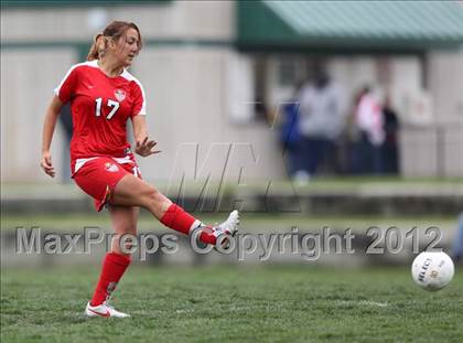 Thumbnail 2 in Columbine vs. Denver East (CHSAA Girls State Soccer Tournament) photogallery.