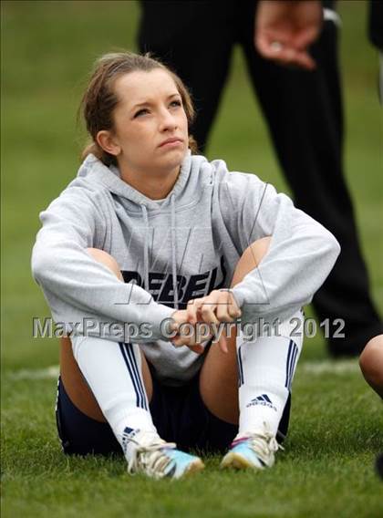 Thumbnail 1 in Columbine vs. Denver East (CHSAA Girls State Soccer Tournament) photogallery.