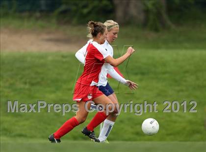 Thumbnail 1 in Columbine vs. Denver East (CHSAA Girls State Soccer Tournament) photogallery.