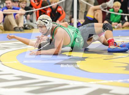 Thumbnail 1 in NIAA 3A State Wrestling Consolation Semi-Finals photogallery.