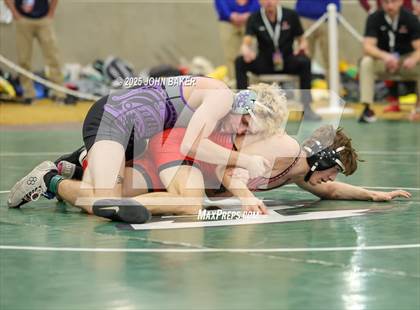 Thumbnail 2 in NIAA 3A State Wrestling Consolation Semi-Finals photogallery.