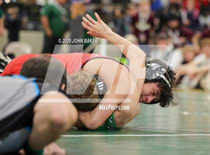 Thumbnail 2 in NIAA 3A State Wrestling Consolation Semi-Finals photogallery.