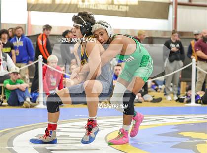 Thumbnail 2 in NIAA 3A State Wrestling Consolation Semi-Finals photogallery.